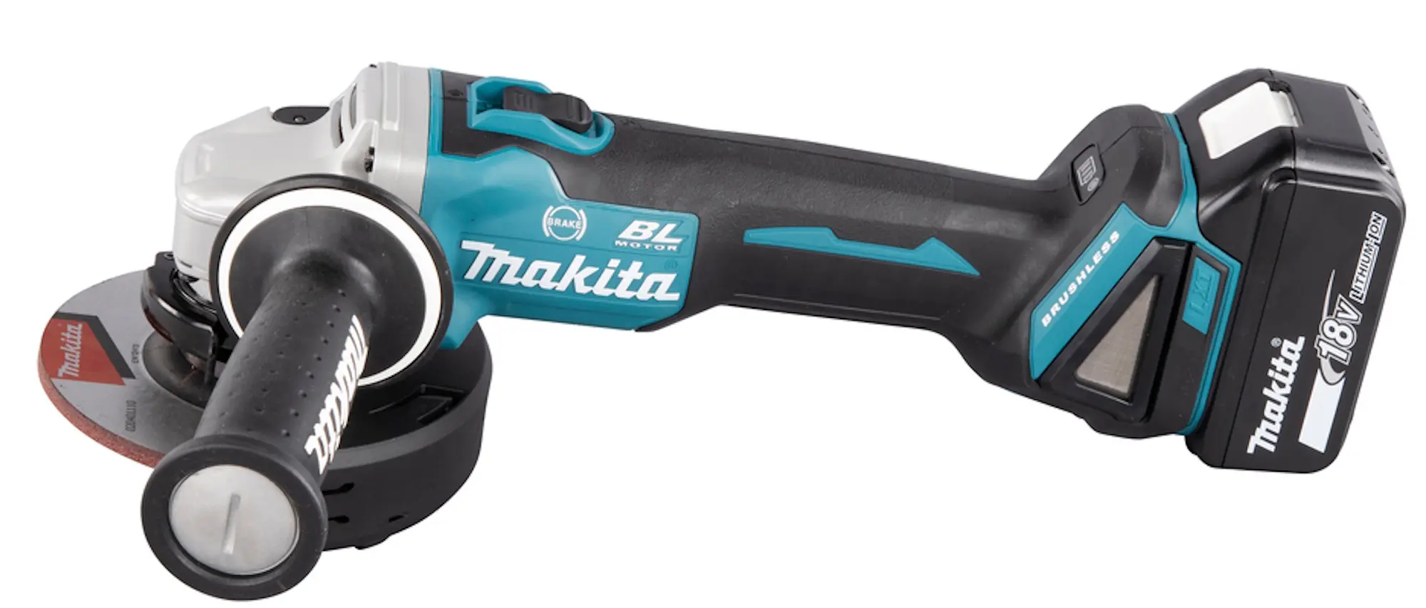 Masina de slefuit unghiulara cu acumulator Makita LXT DGA506RTJ