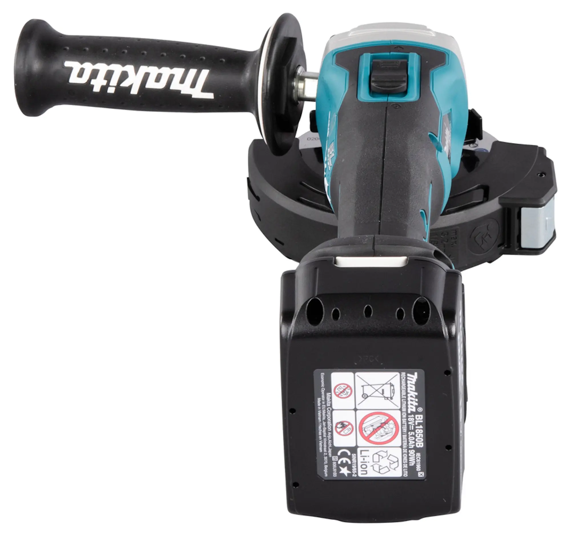 Masina de slefuit unghiulara cu acumulator Makita LXT DGA506RTJ