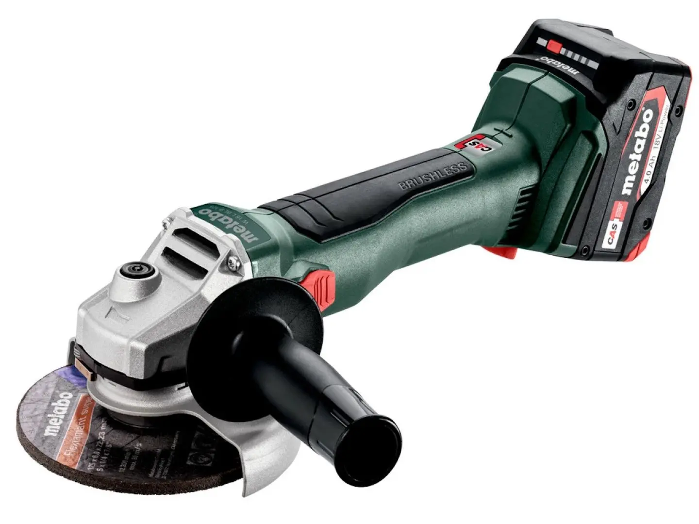 Аккумуляторная углошлифовальная машина Metabo W 18 7-125