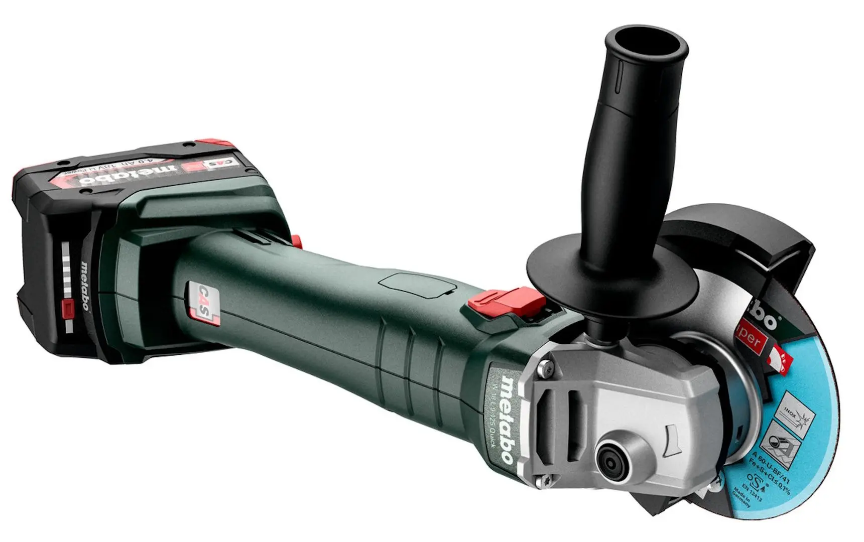 Masina de slefuit unghiulara cu acumulator Metabo W 18 L 9-125