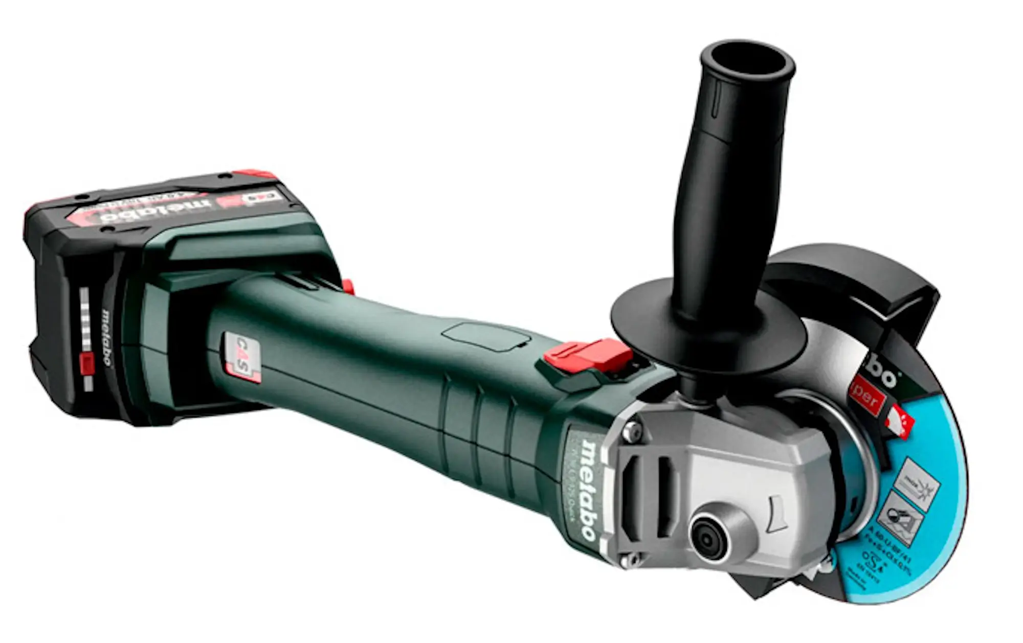 Аккумуляторная угловая шлифмашина Metabo W 18 L 9-125 Quick (602249650)