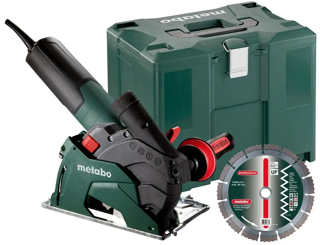 Polizor unghiular Metabo W 12-125 HD SET CED (600408500)