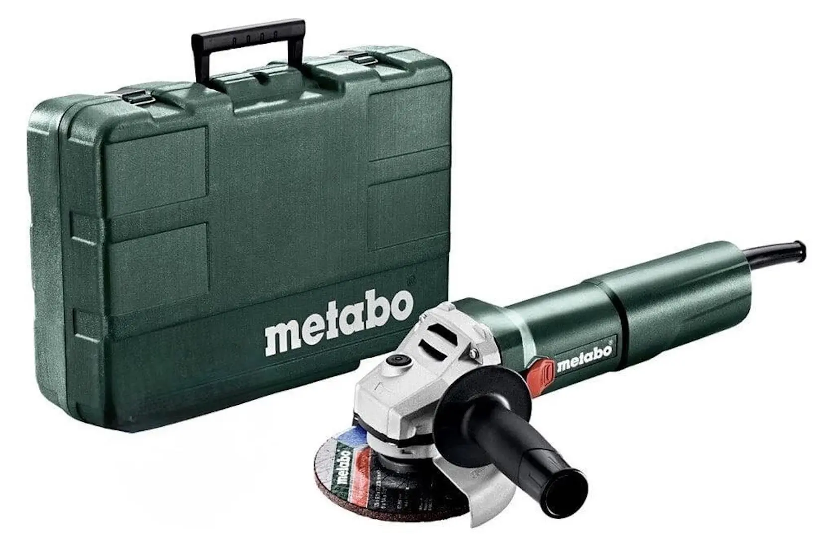 Угловая шлифовальная машина Metabo W 850-125 Set