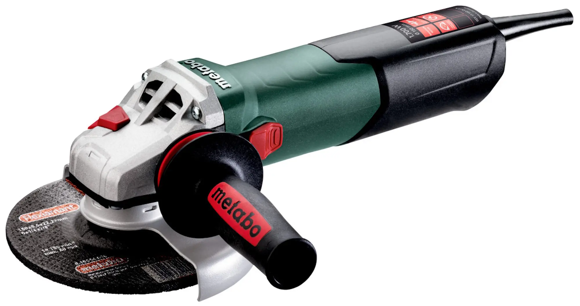 Угловая шлифовальная машина Metabo WEV 17-150 Quick (600473000)