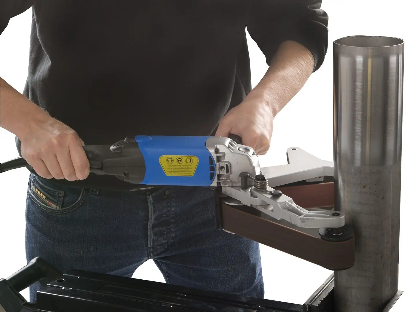 Slefuitor cu banda pentru tevi Metallkraft RSM 760 - 3