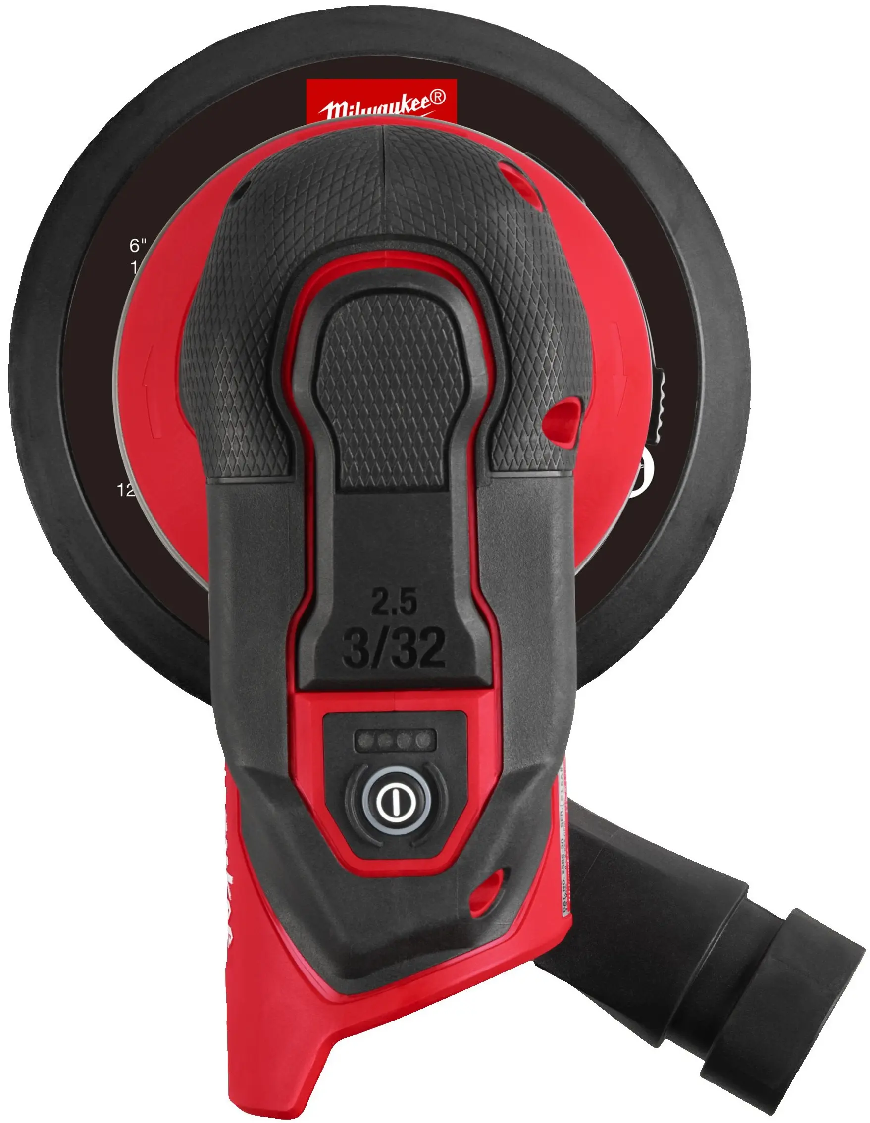 Masina de slefuit excentric cu acumulator Milwaukee M12 FROS2.5-0 (4933493647) - 3