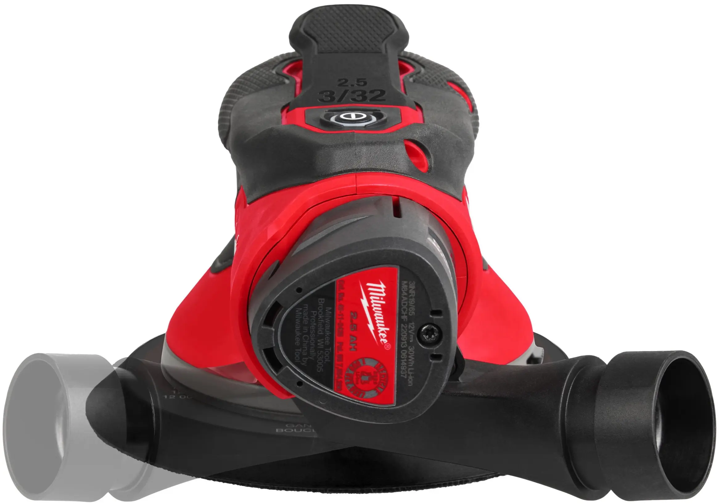 Masina de slefuit excentric cu acumulator Milwaukee M12 FROS2.5-0 (4933493647) - 5