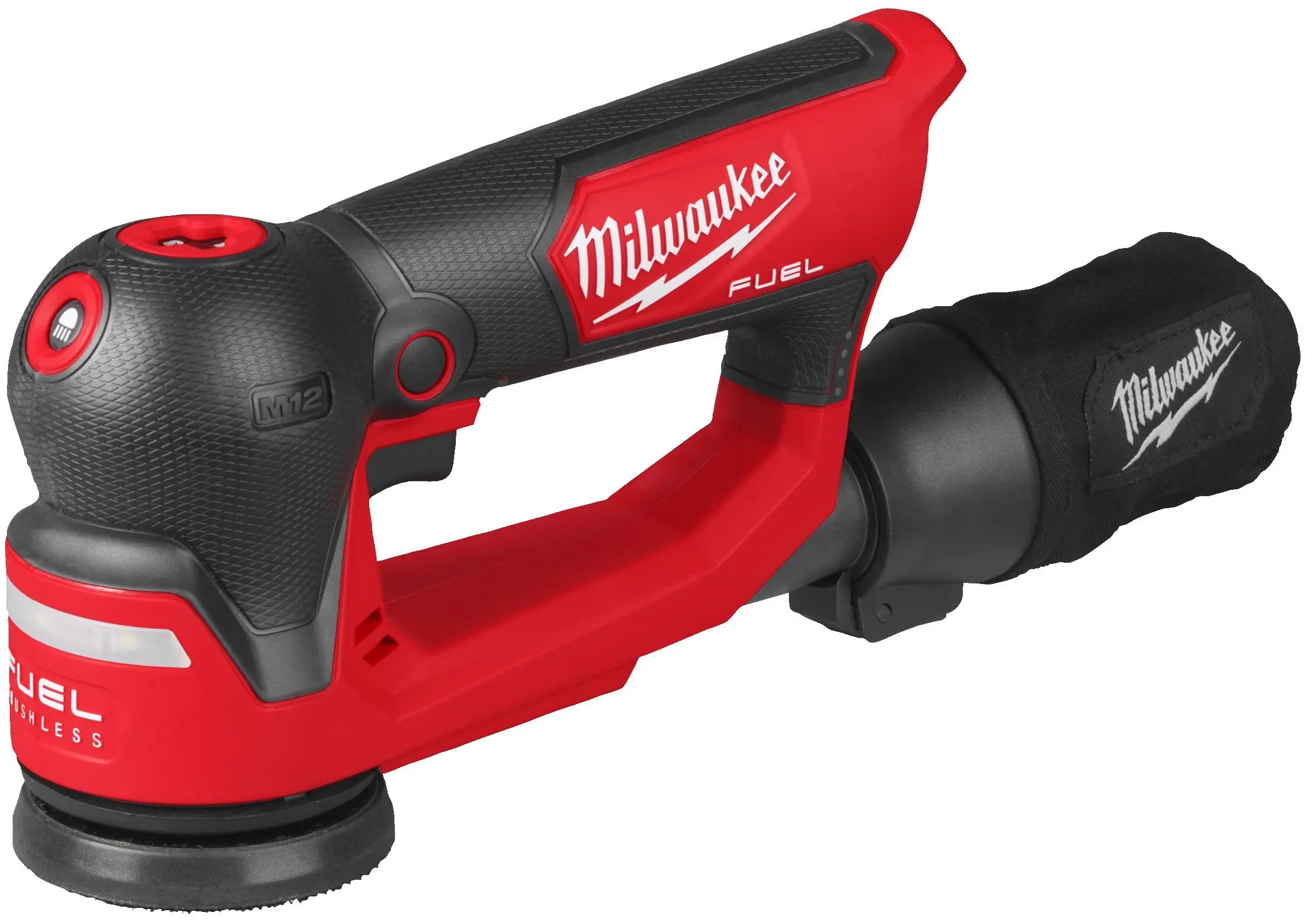 Masina de slefuit excentric cu acumulator Milwaukee M12 FSDR75-0B (4933498232) - 3