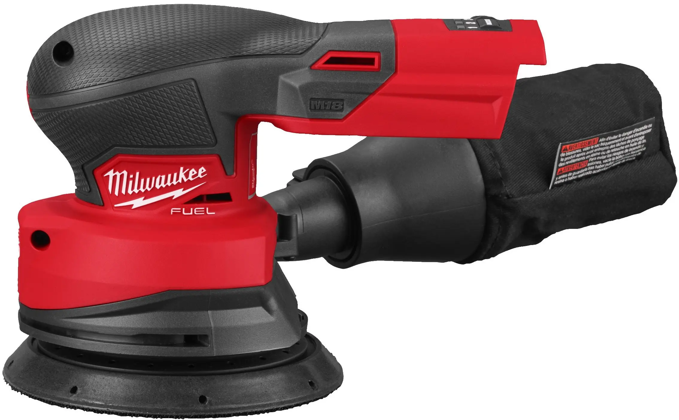 Аккумуляторная эксцентриковая шлифмашина Milwaukee M18 FROS125-0B (4933498253) - 2