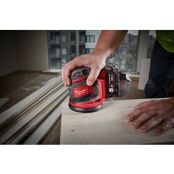 Masina de slefuit excentric cu acumulator Milwaukee M18BOS125-0 Solo Thumb
