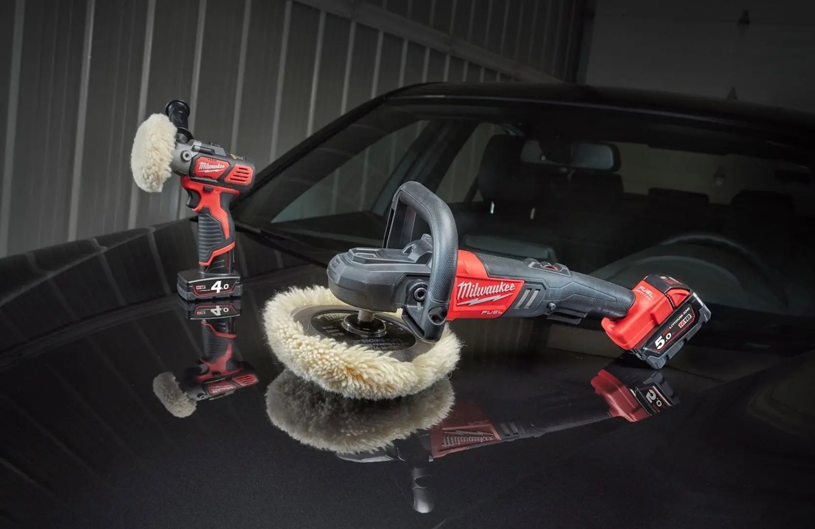 Masina de lustruit cu acumulator Milwaukee M18 FAP180-0X - 3