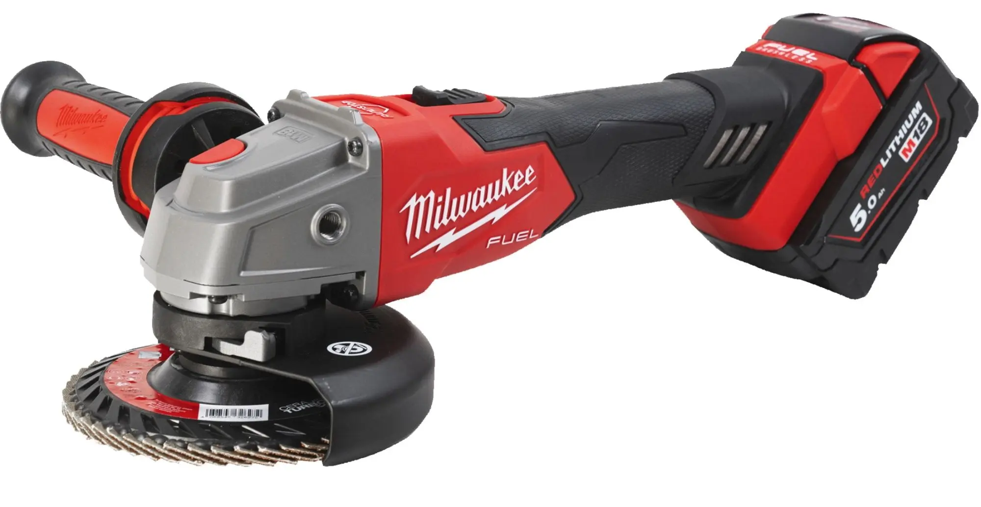 Masina de slefuit unghiulara cu acumulator Milwaukee M18FSAG125XB-O