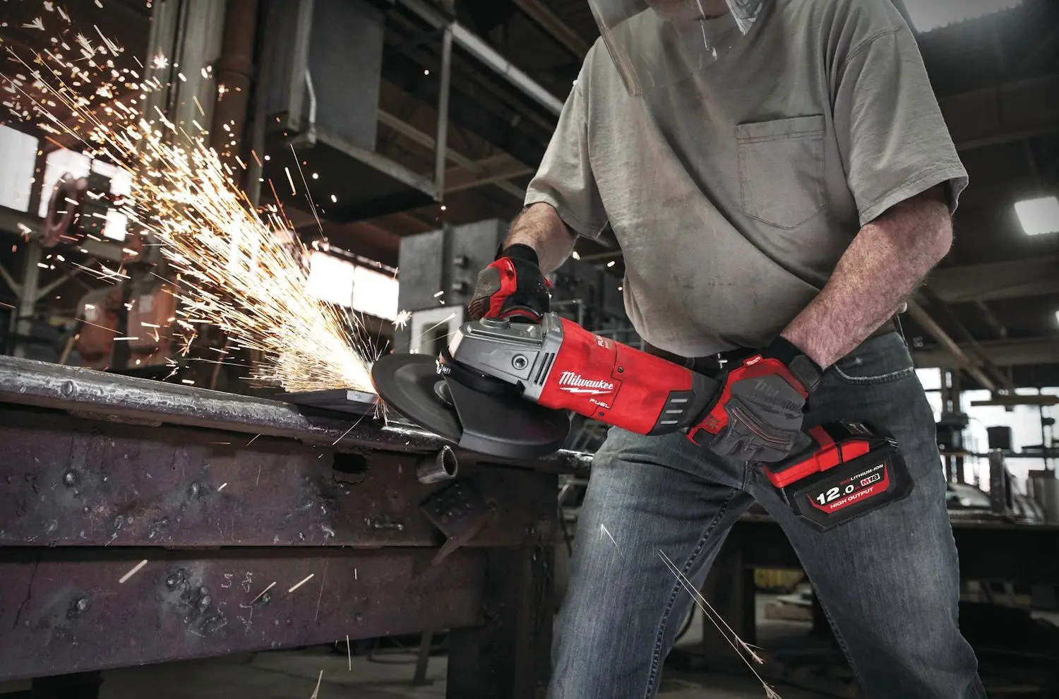Masina de slefuit unghiulara cu acumulator Milwaukee M18FLAG230XPDB-121C - 3