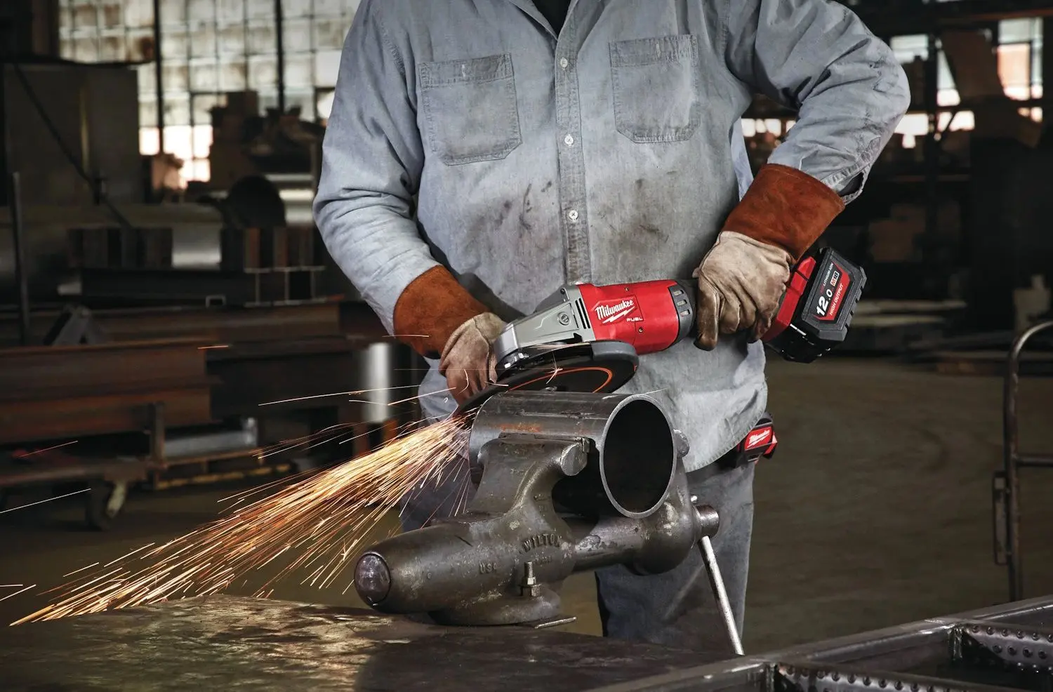 Masina de slefuit unghiulara cu acumulator Milwaukee M18FLAG230XPDB-121C - 5