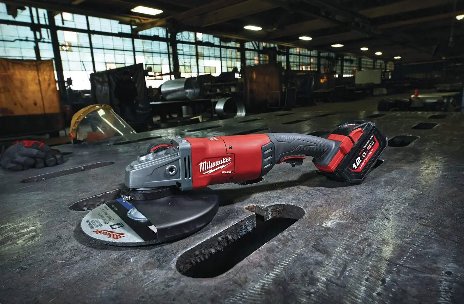 Masina de slefuit unghiulara cu acumulator Milwaukee M18FLAG230XPDB-121C - 6