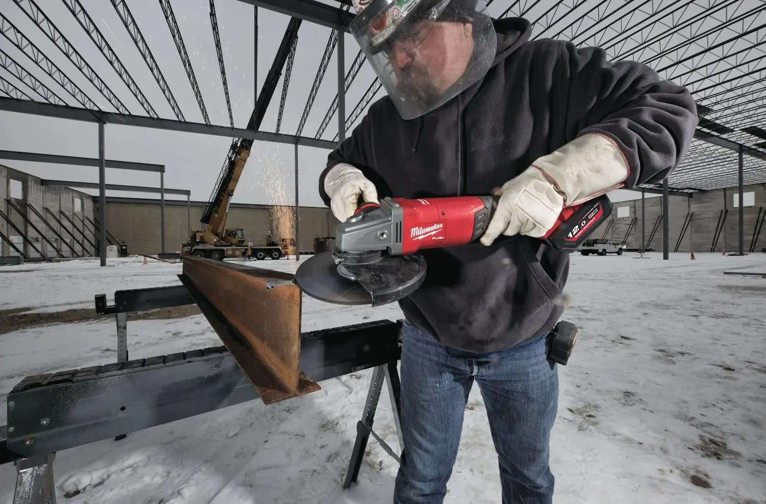 Masina de slefuit unghiulara cu acumulator Milwaukee M18FLAG230XPDB-121C - 7