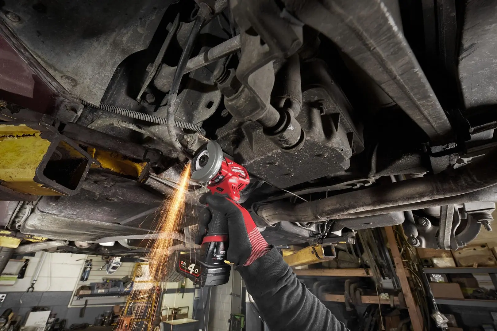 Masina universlala de taiat cu acumulator Milwaukee M12 Fuel FCOT-0 Solo