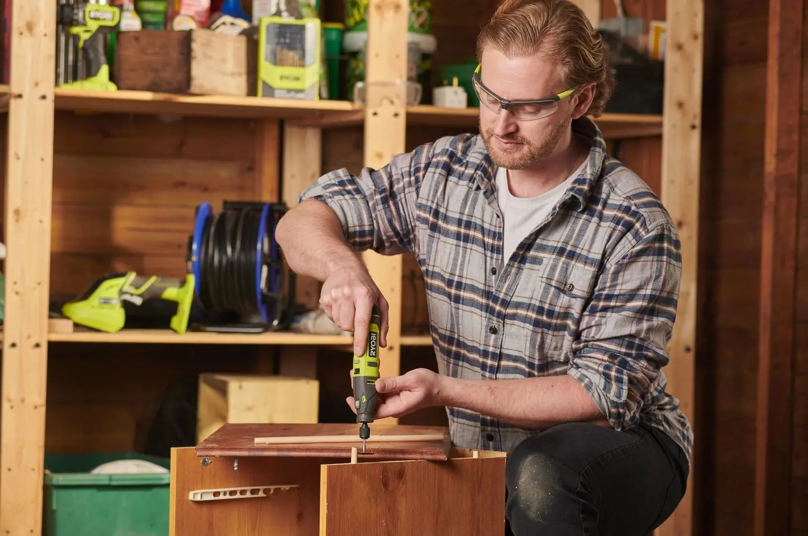 Polizor drept cu acumulator Ryobi RRT4-120GA15 - 2