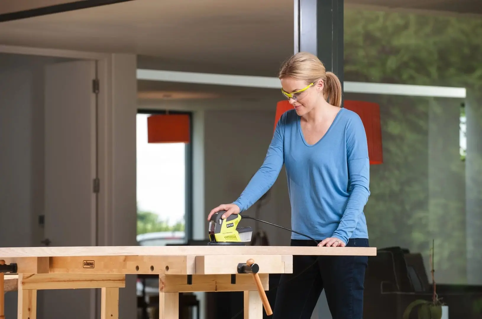 Masina de slefuit cu vibratii Ryobi RMS180-S