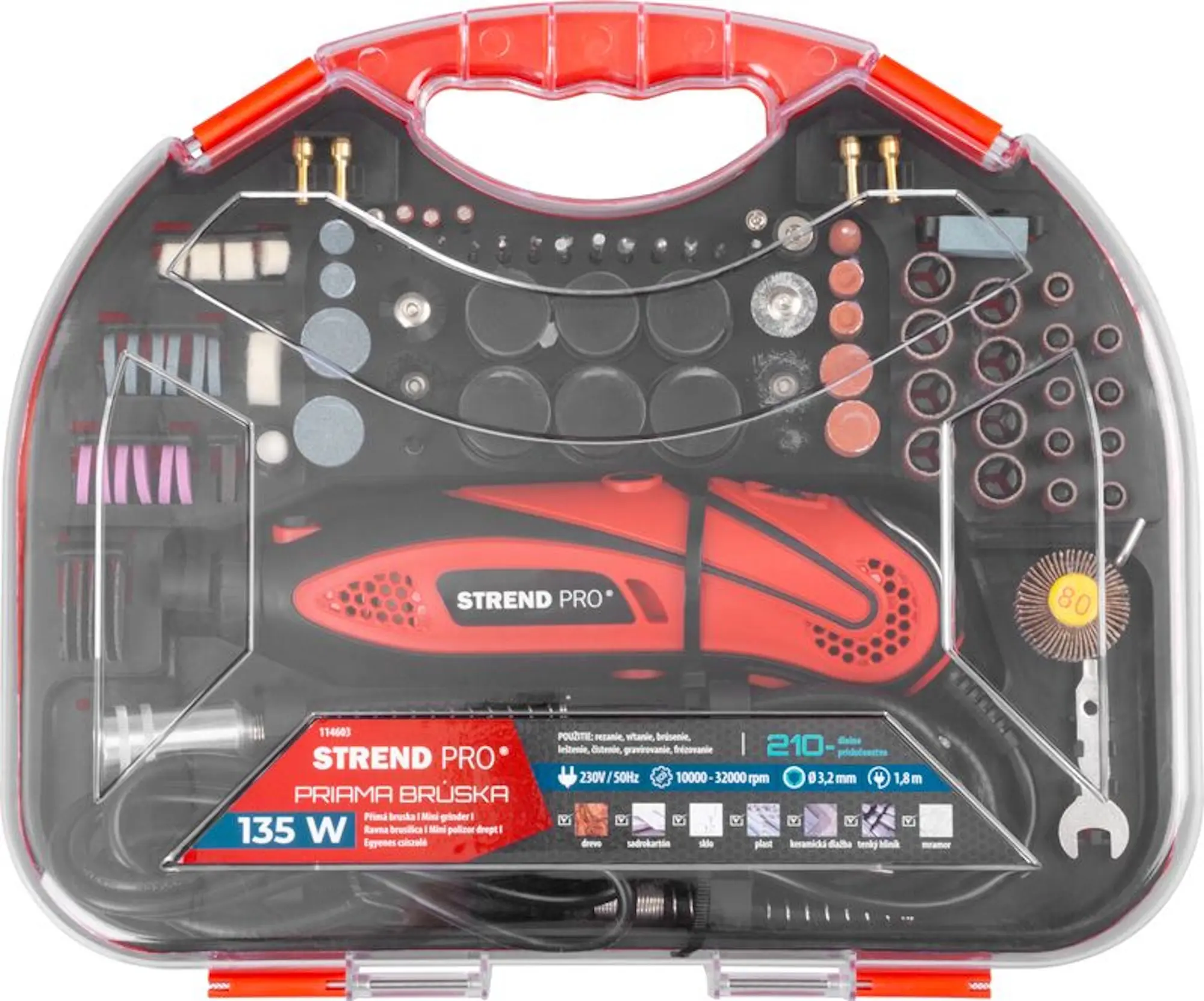 Аккумуляторная прямая шлифмашина Strend Pro Mini 114603 - 3