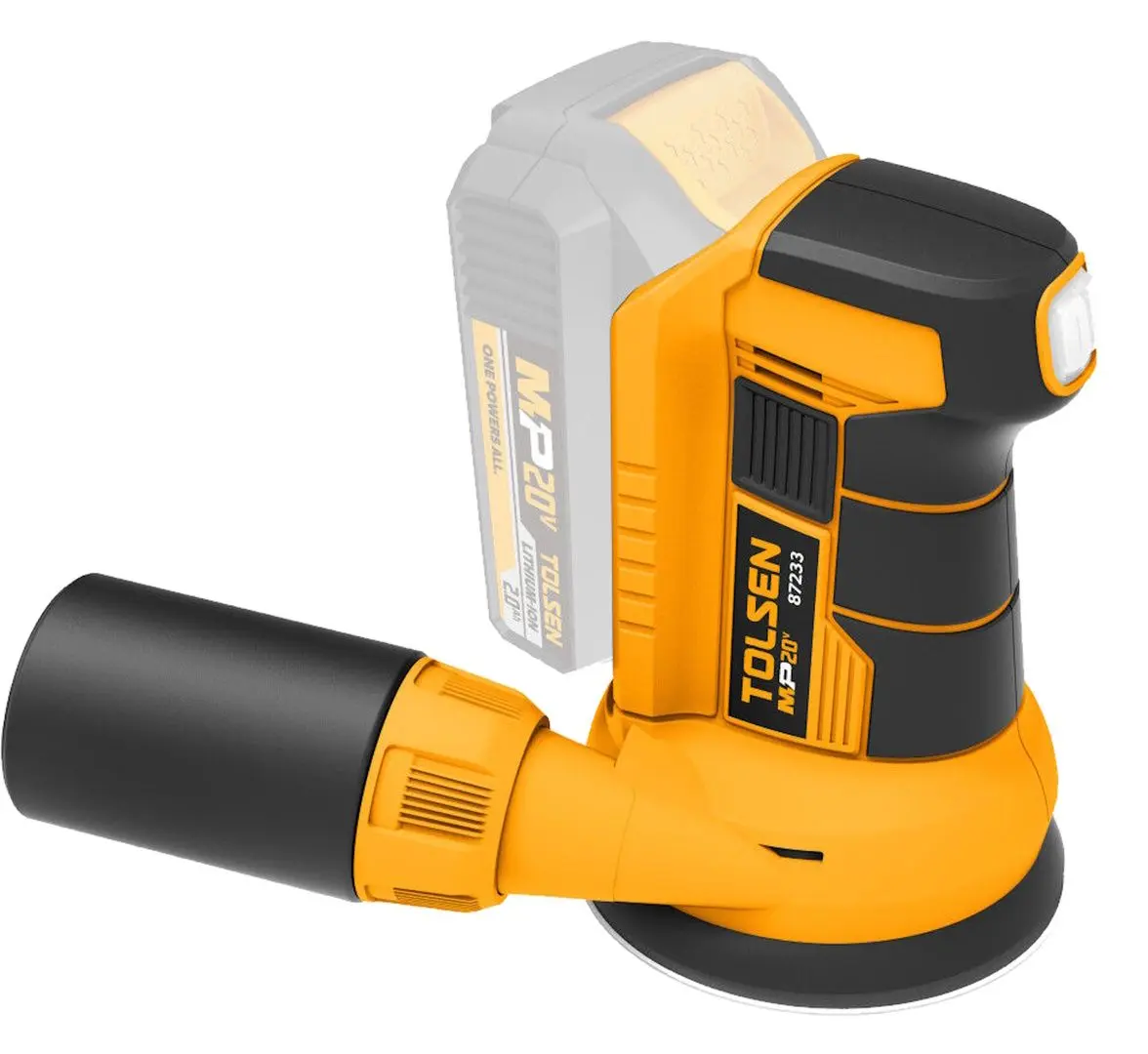 Masina de slefuit excentrica cu acumulator Tolsen 87233