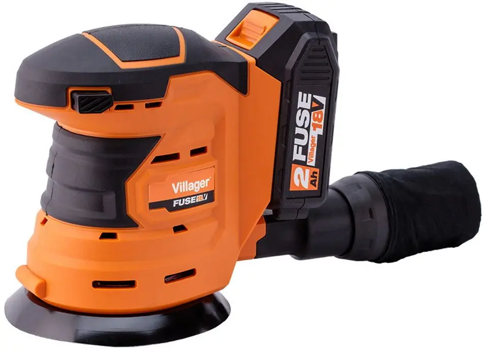 Slefuitor orbital cu acumulator Villager VLN 7220 Solo
