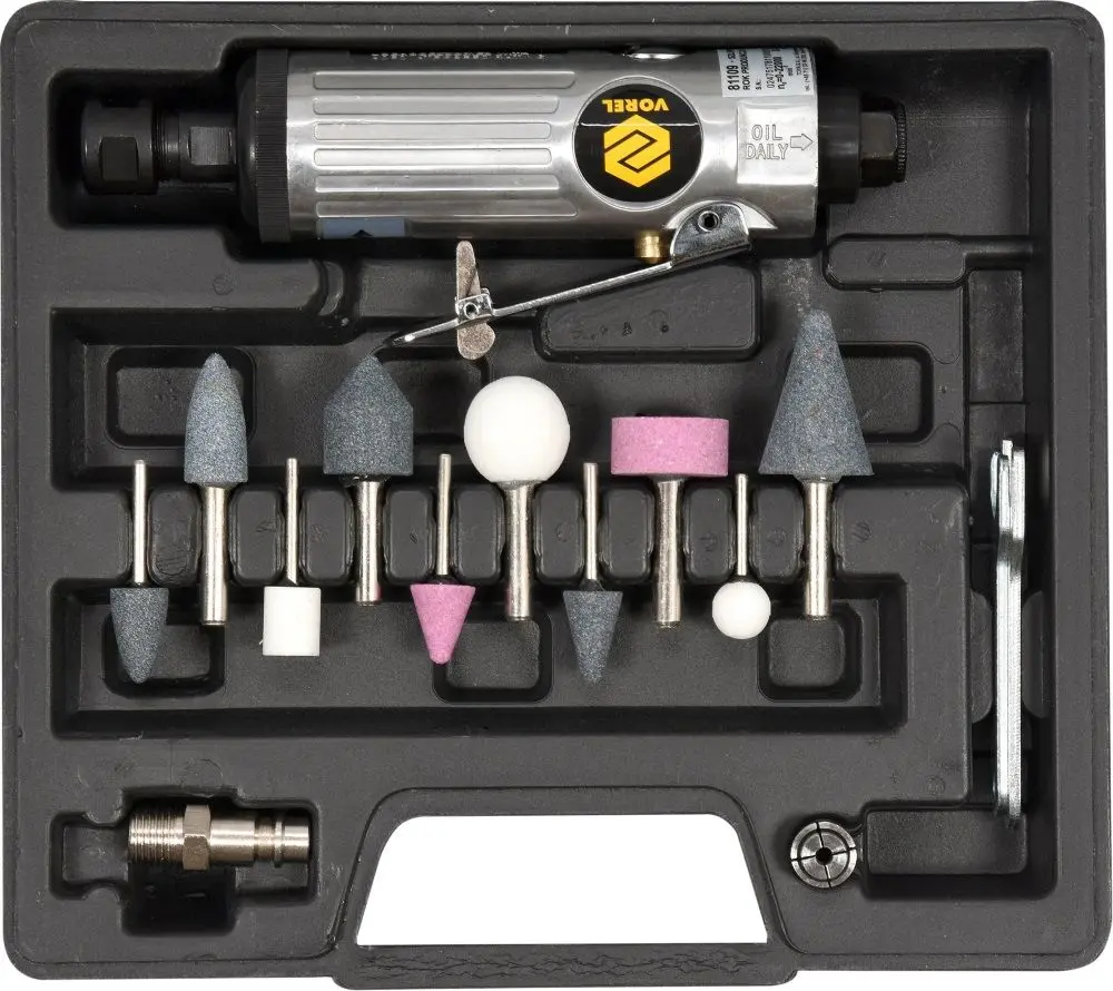 Set polizor pneumatic + duze Vorel VOR81109