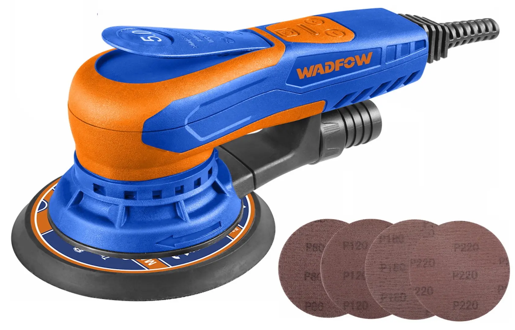 Эксцентриковая пневмошлифмашина Wadfow WFA55350