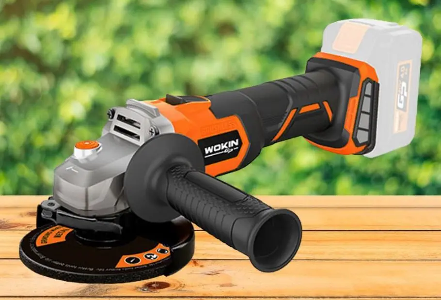 Аккумуляторная угловая шлифмашина Wokin 621445 - 3