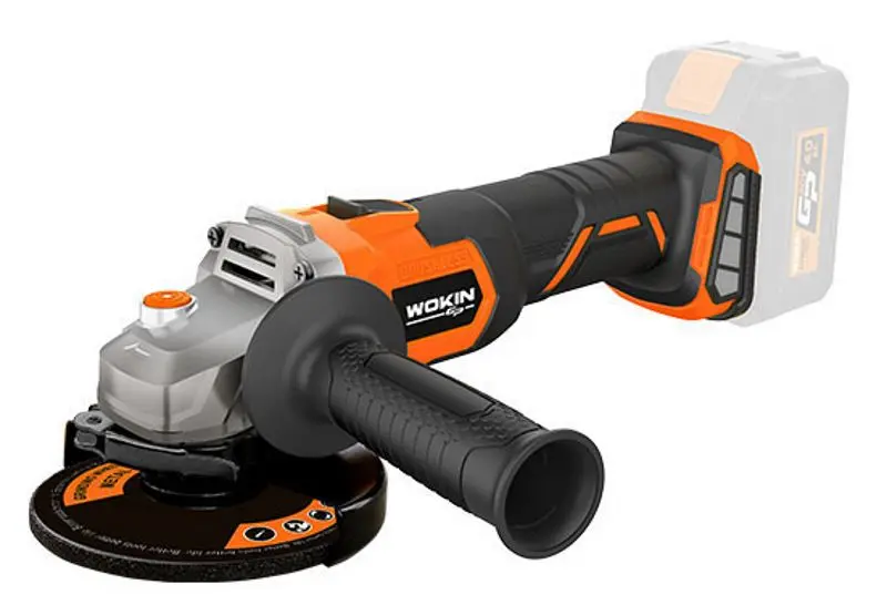 Аккумуляторная угловая шлифмашина Wokin 621445