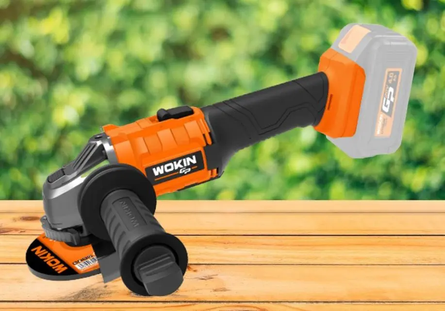 Аккумуляторная угловая шлифмашина Wokin 623445 - 3