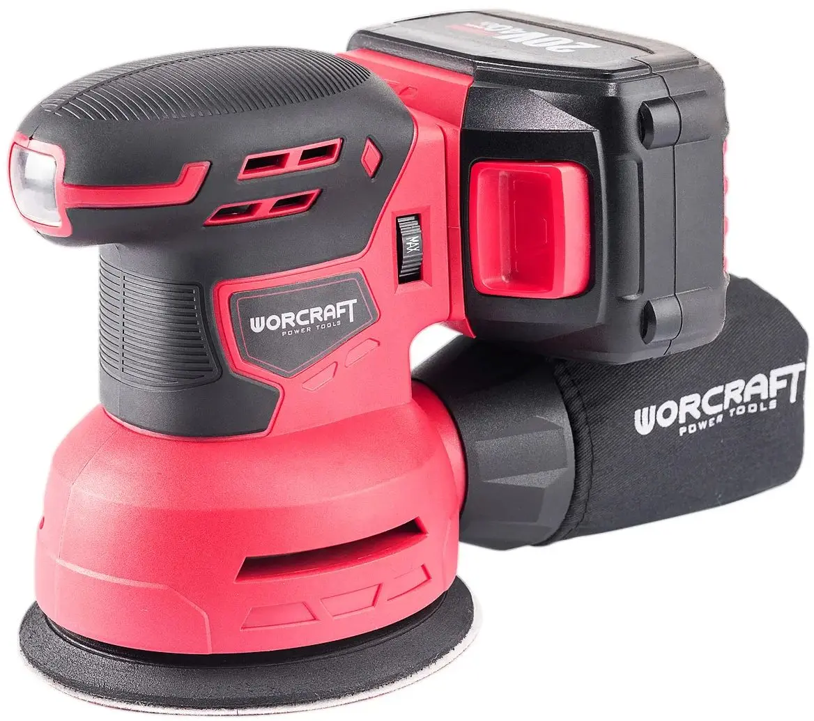 Аккумуляторная шлифовальная машина Worcraft CRS-S20Li - 2