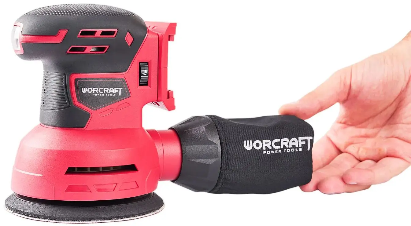 Аккумуляторная шлифовальная машина Worcraft CRS-S20Li - 4