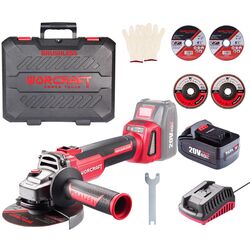 Polizor unghiular cu acumulator Worcraft CAG-S20LiBH Set