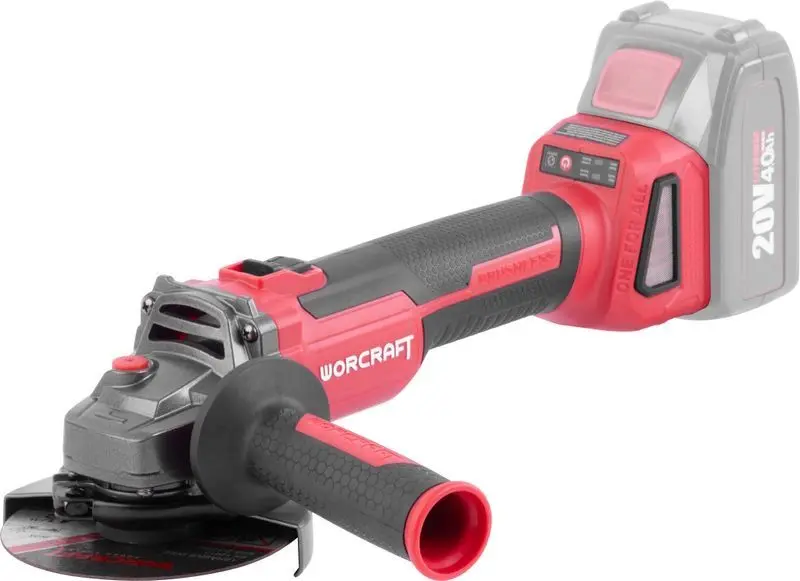 Polizor unghiular cu acumulator Worcraft CAG-S20LiBH Solo