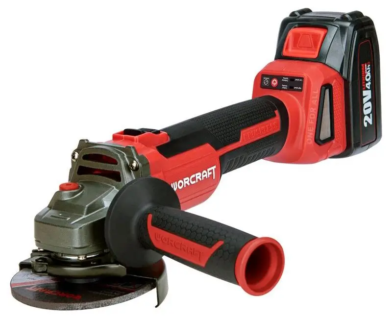 Polizor unghiular cu acumulator Worcraft CAG-S20LiBS-125 Solo - 4