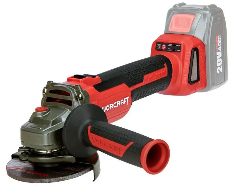 Polizor unghiular cu acumulator Worcraft CAG-S20LiBS-125 Solo