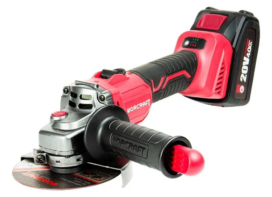 Polizor unghiular cu acumulator Worcraft XCUBE003