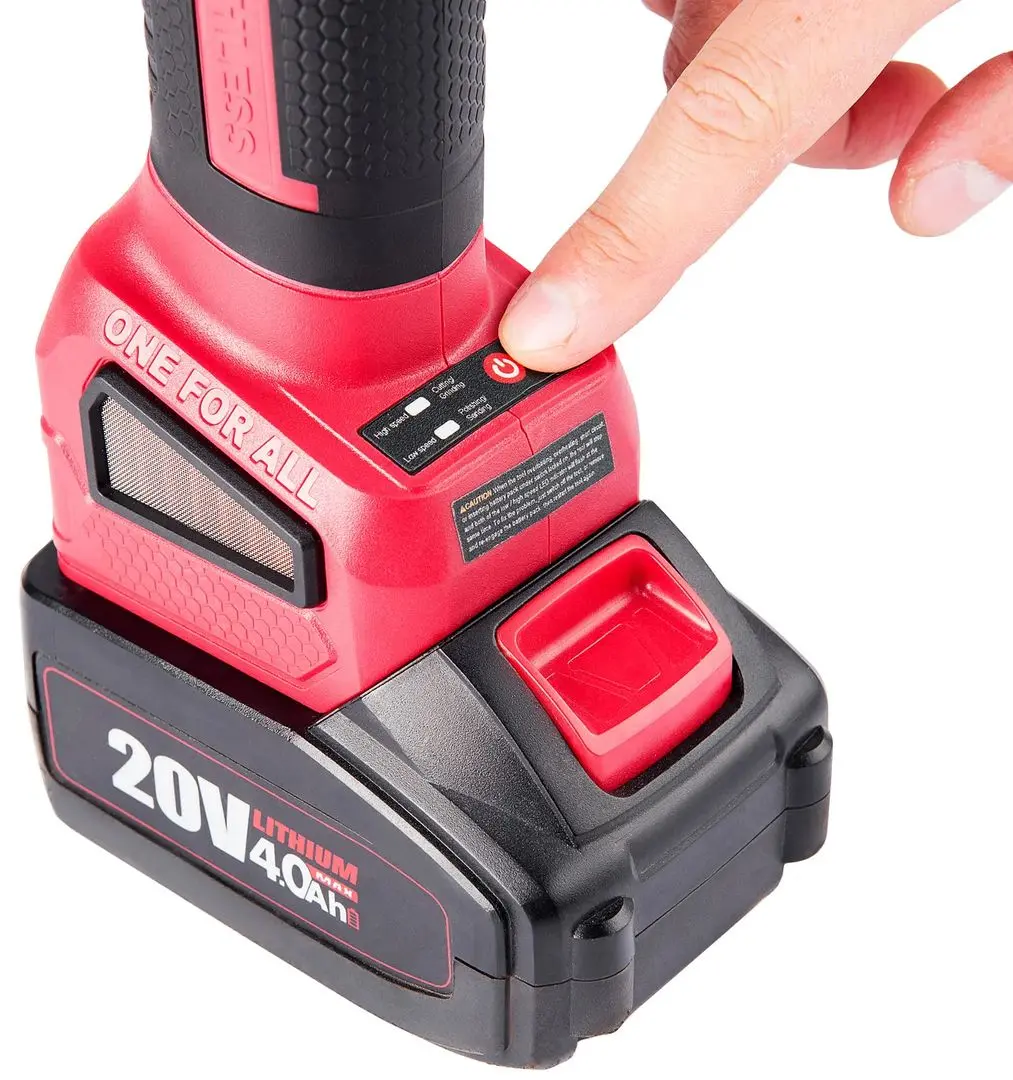 Masina de slefuit unghiulara cu acumulator Worcraft CAG-S20LIBH-125B