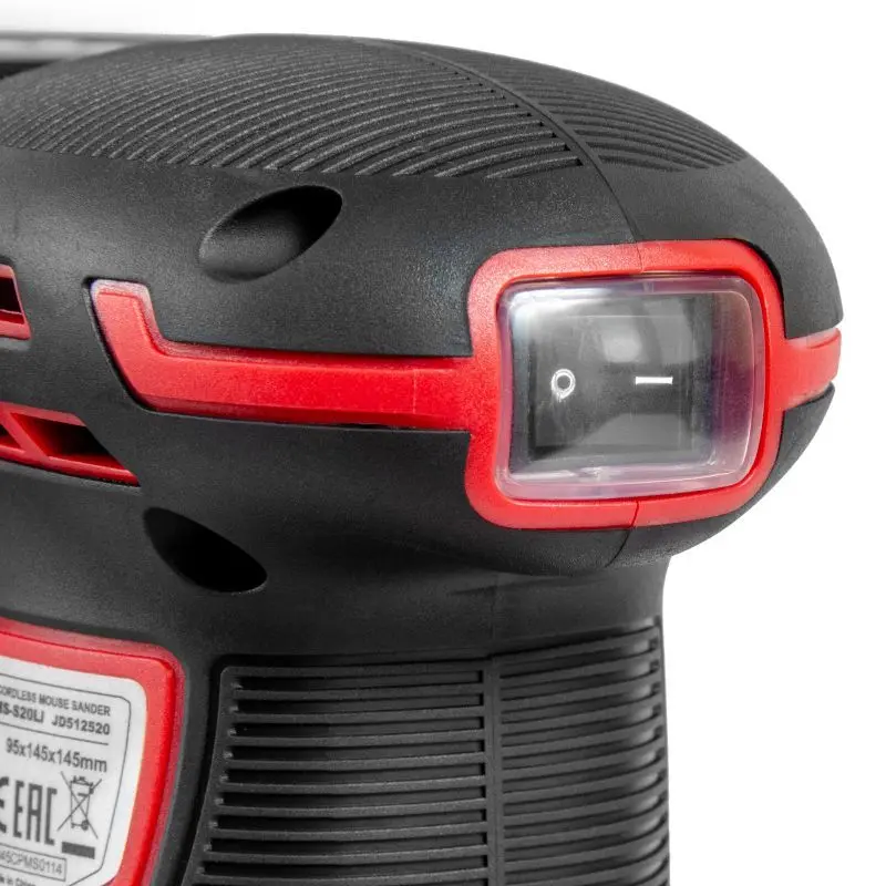 Masina de slefuit cu vibratii cu acumulator Worcraft CPMS-S20Li