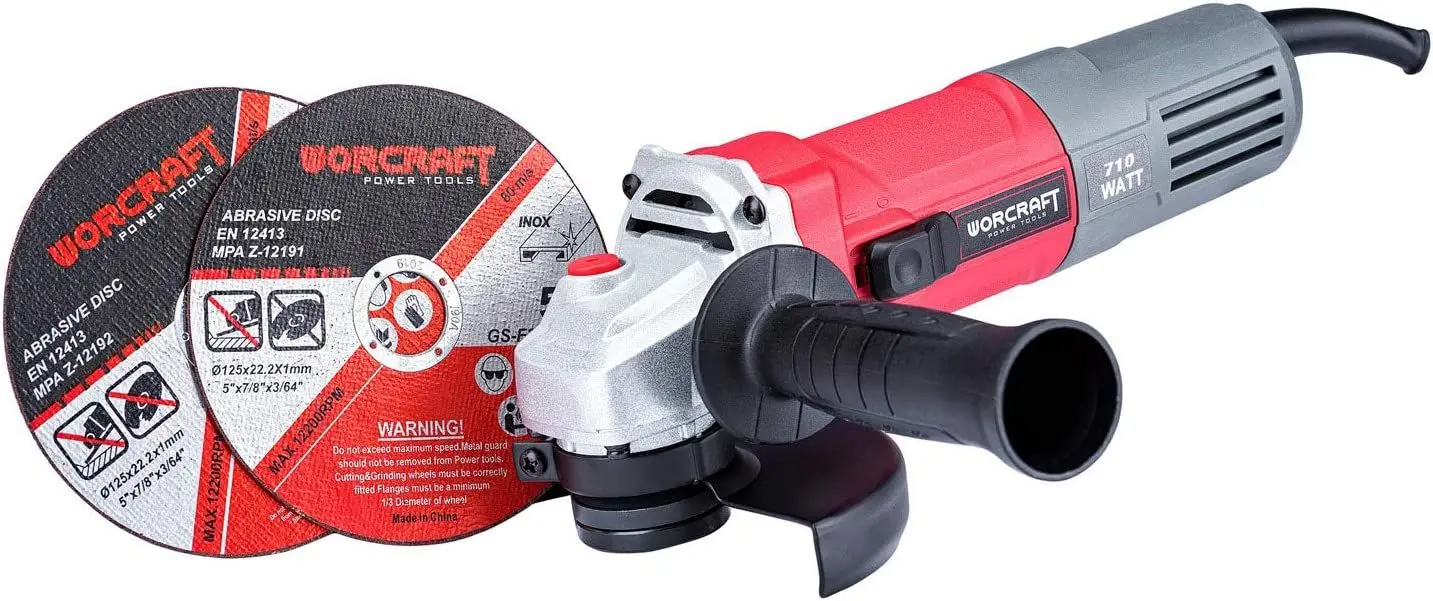 Угловая шлифмашина Worcraft AG08-125P