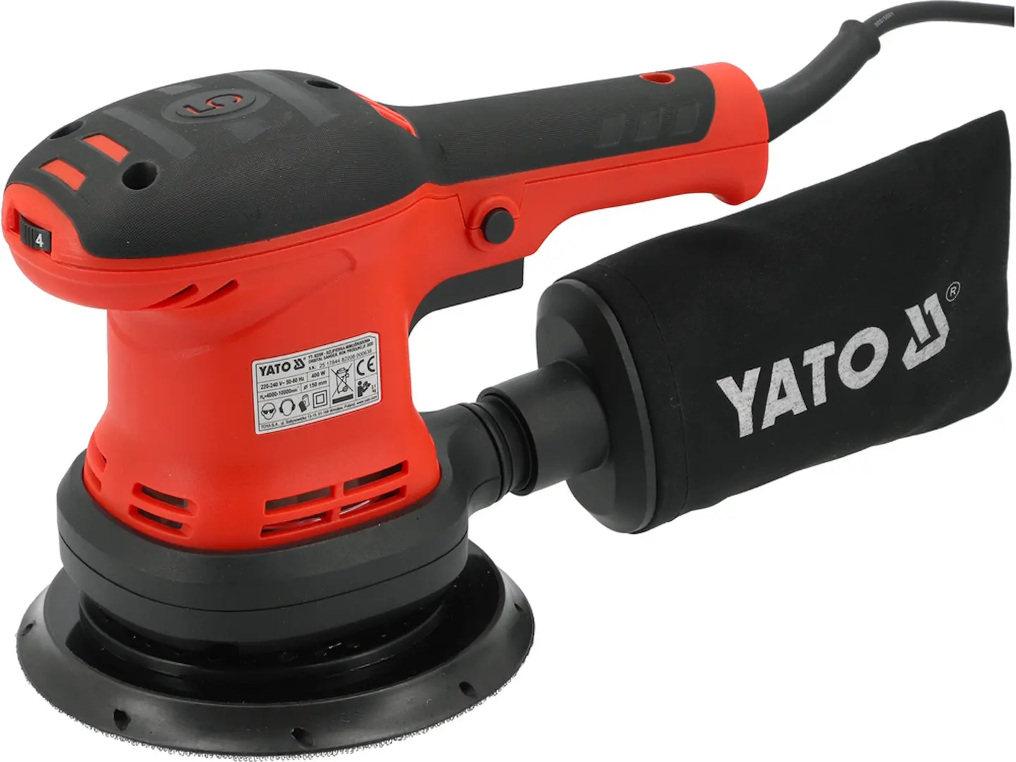 Эксцентриковая шлифмашина Yato YT-82208