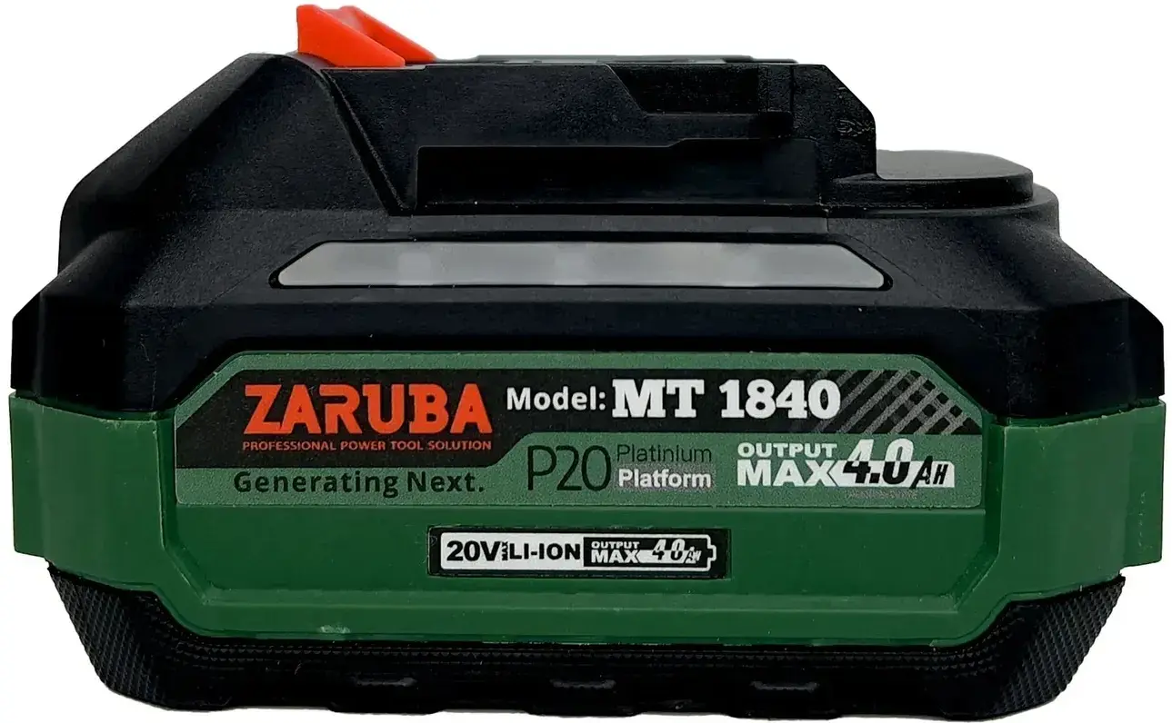 Аккумуляторная угловая шлифмашина Zaruba ZB1008 (Green/Black)