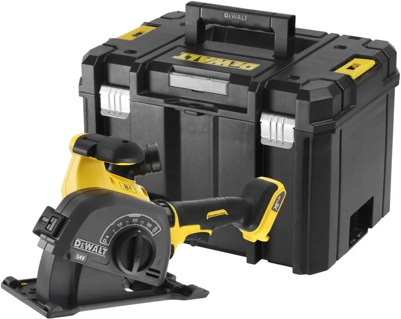 Masina de frezat caneluri cu acumulator DeWALT DCG200NT-XJ Solo