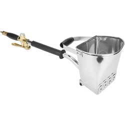 Masina pneumatica de tencuit Demetra PIS001 (Inox/Black)