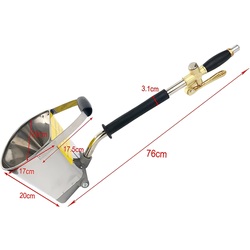 Пневматическая штукатурная машина Demetra PIS001 (Inox/Black) Thumb