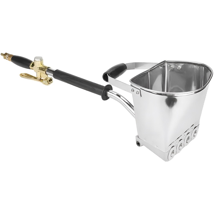 Пневматическая штукатурная машина Demetra PIS001 (Inox/Black)