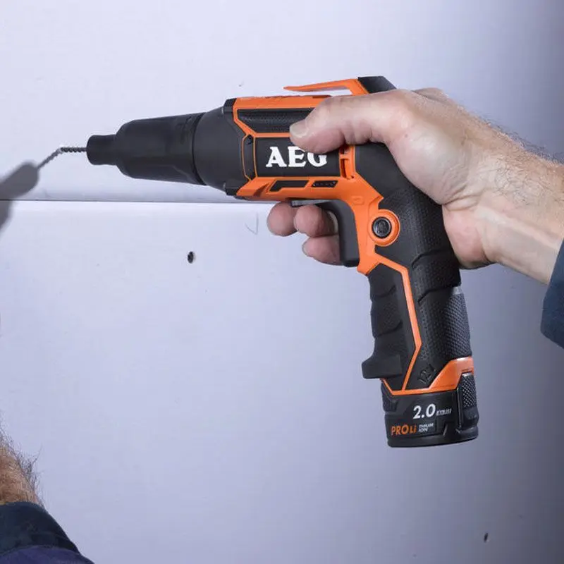 Masina de insurubat cu acumulator AEG BTS12CLI-202C (Orange/Black)