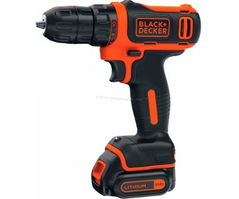 Аккумуляторная дрель-шуруповерт Black&Decker BDCDD12