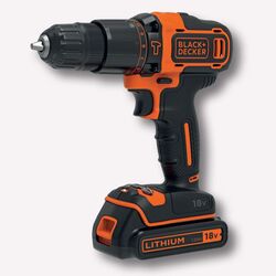 Аккумуляторная ударная дрель-шуруповерт Black&Decker BDCHD18KB
